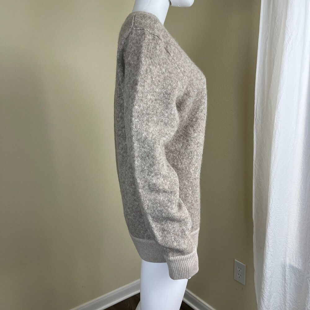 Wallace & Barnes Unisex Wool Llama Alpaca Crewneck Sweater Outdoor Casual Winter - Picture 15 of 15